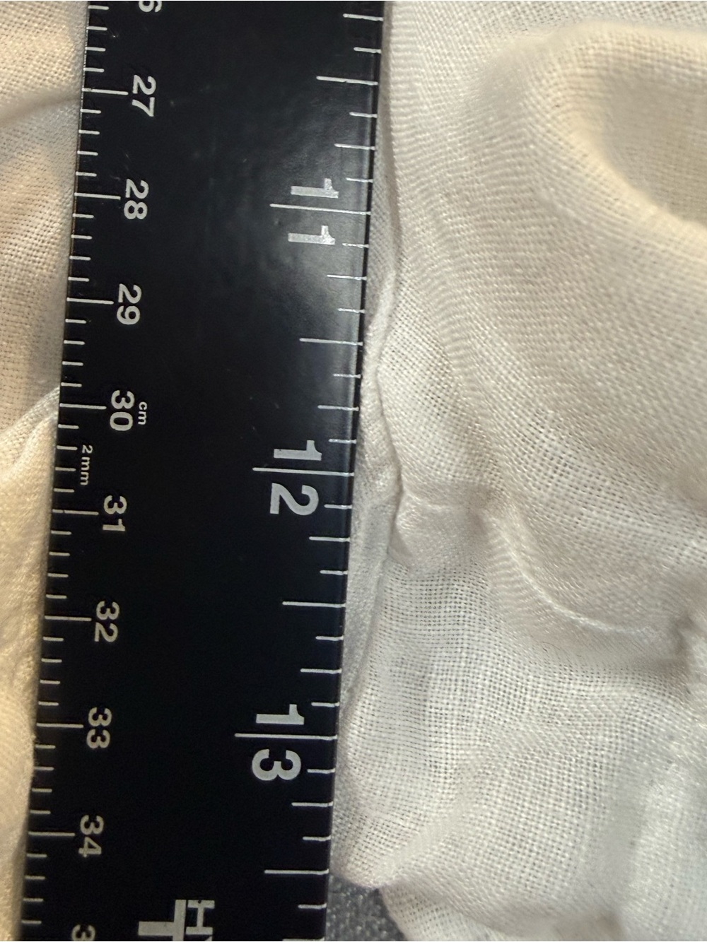 J. Crew White Linen-Blend Shorts with Black Embroidered Trim - Picture 5 of 7